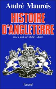 Cover of: Histoire d'Angleterre by André Maurois